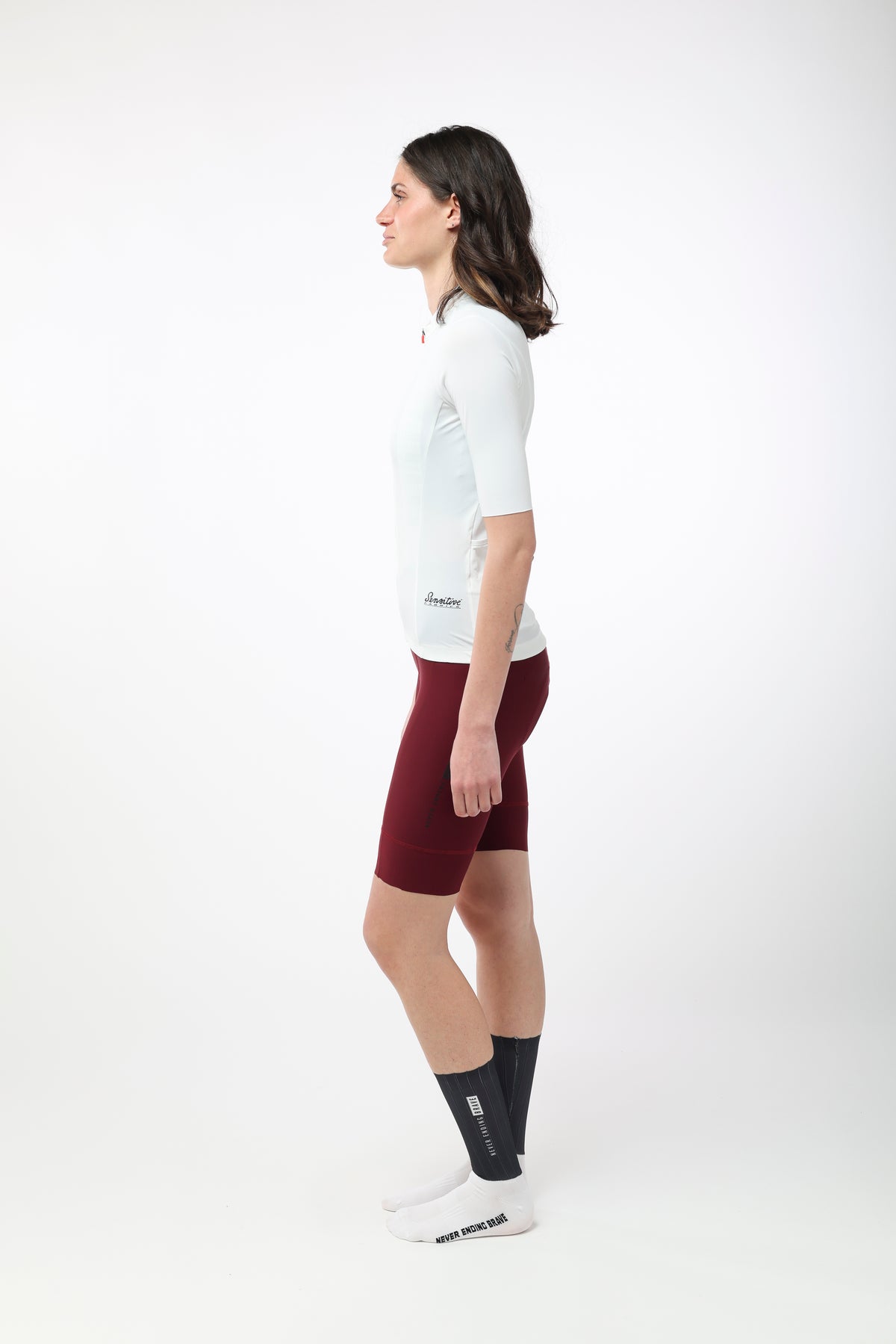 AZARA 2.0 — MAGLIA MANICA CORTA — BIANCO