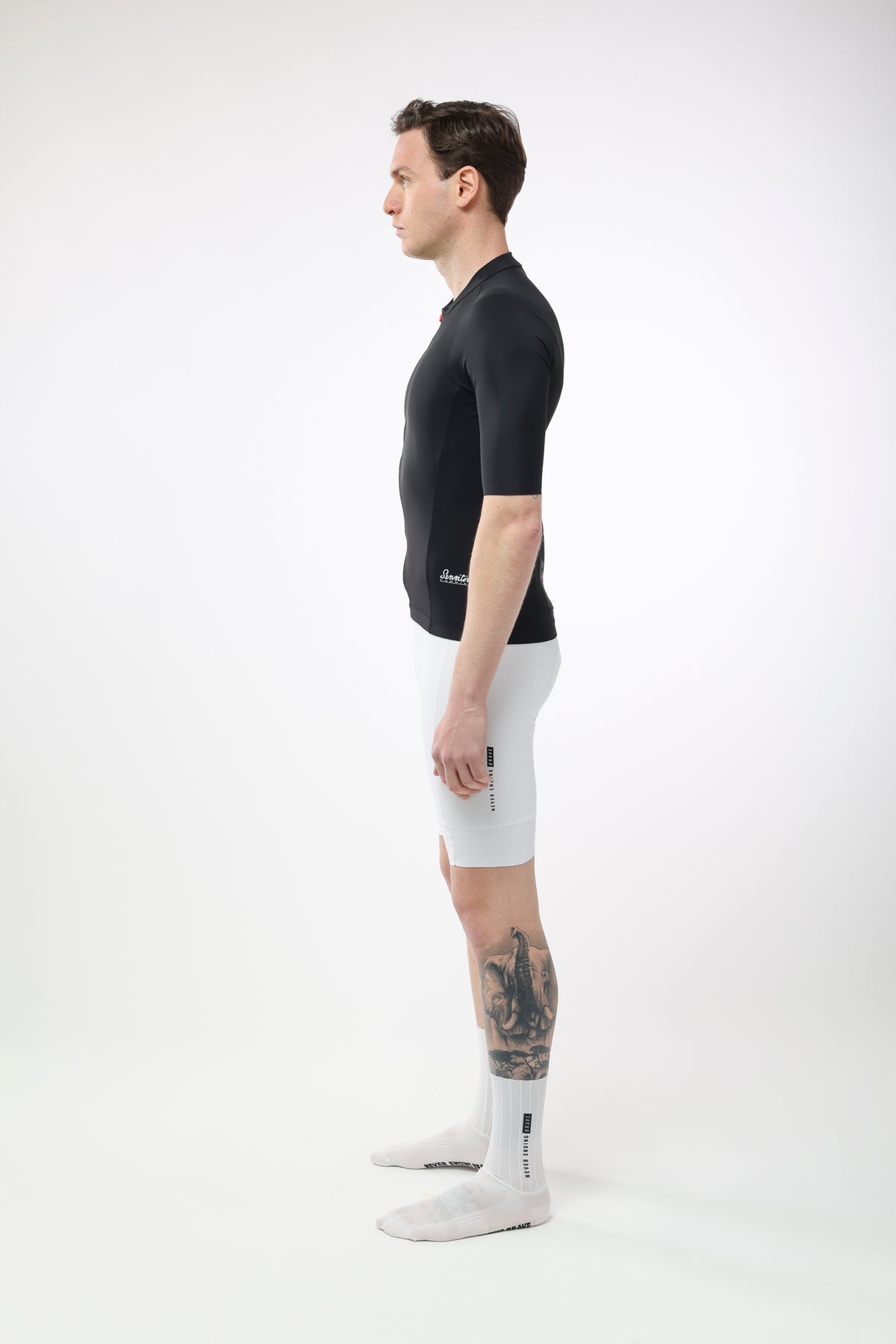 AZARA 2.0 — MAGLIA MANICA CORTA — NERO