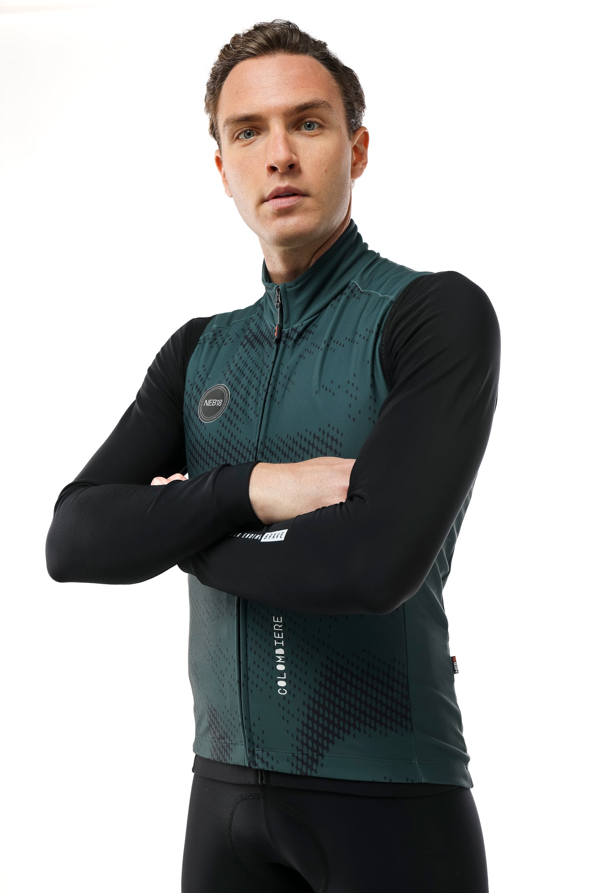 COLOMBIERE — GILET INVERNALE — VERDE