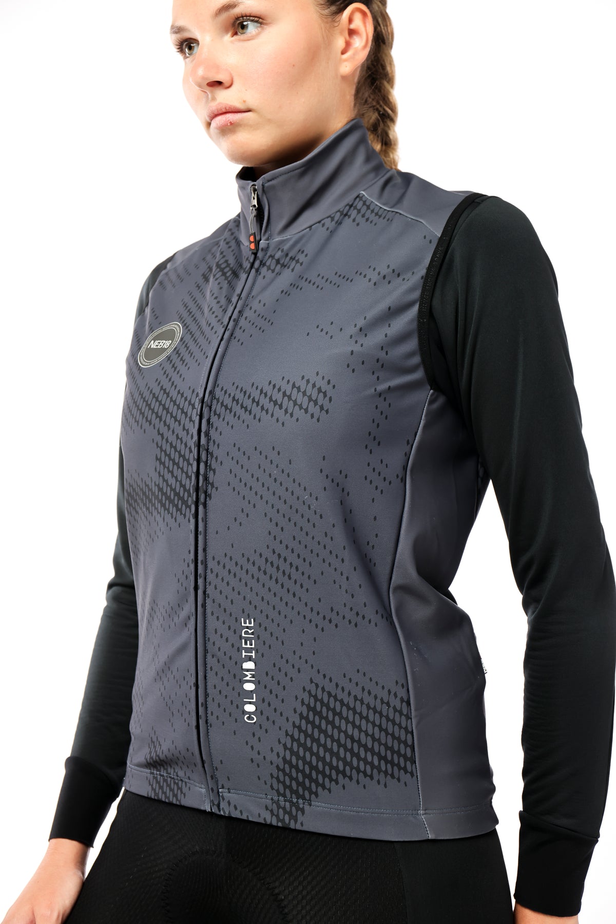 COLOMBIERE — GILET INVERNALE — GRIGIO