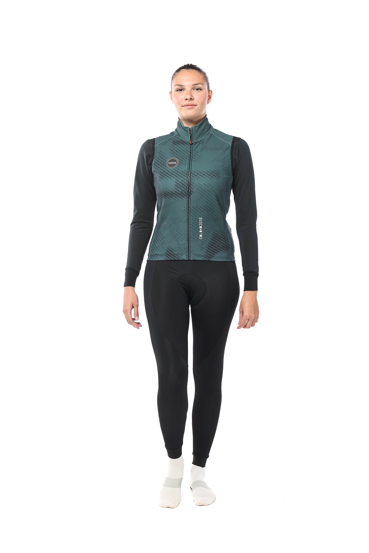 COLOMBIERE — GILET INVERNALE — VERDE