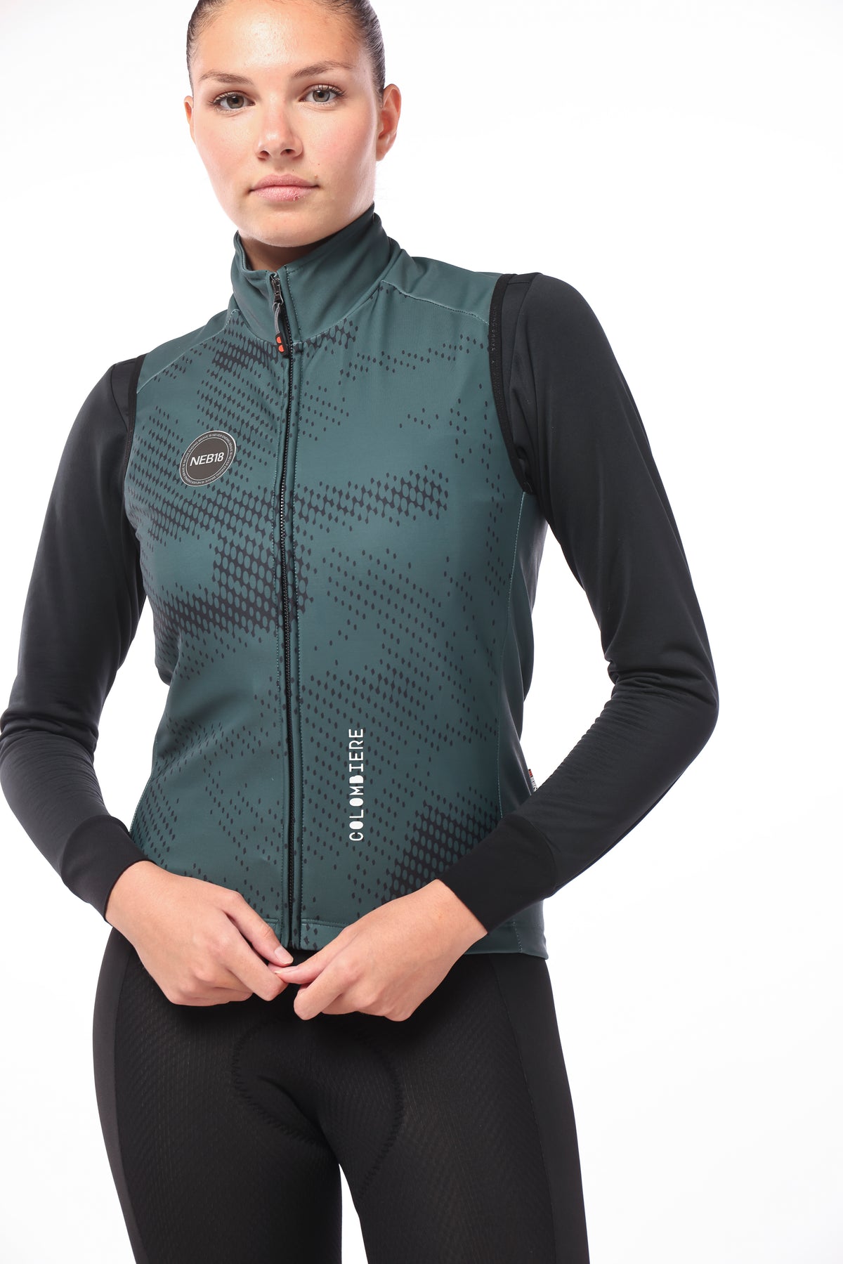 COLOMBIERE — GILET INVERNALE — VERDE