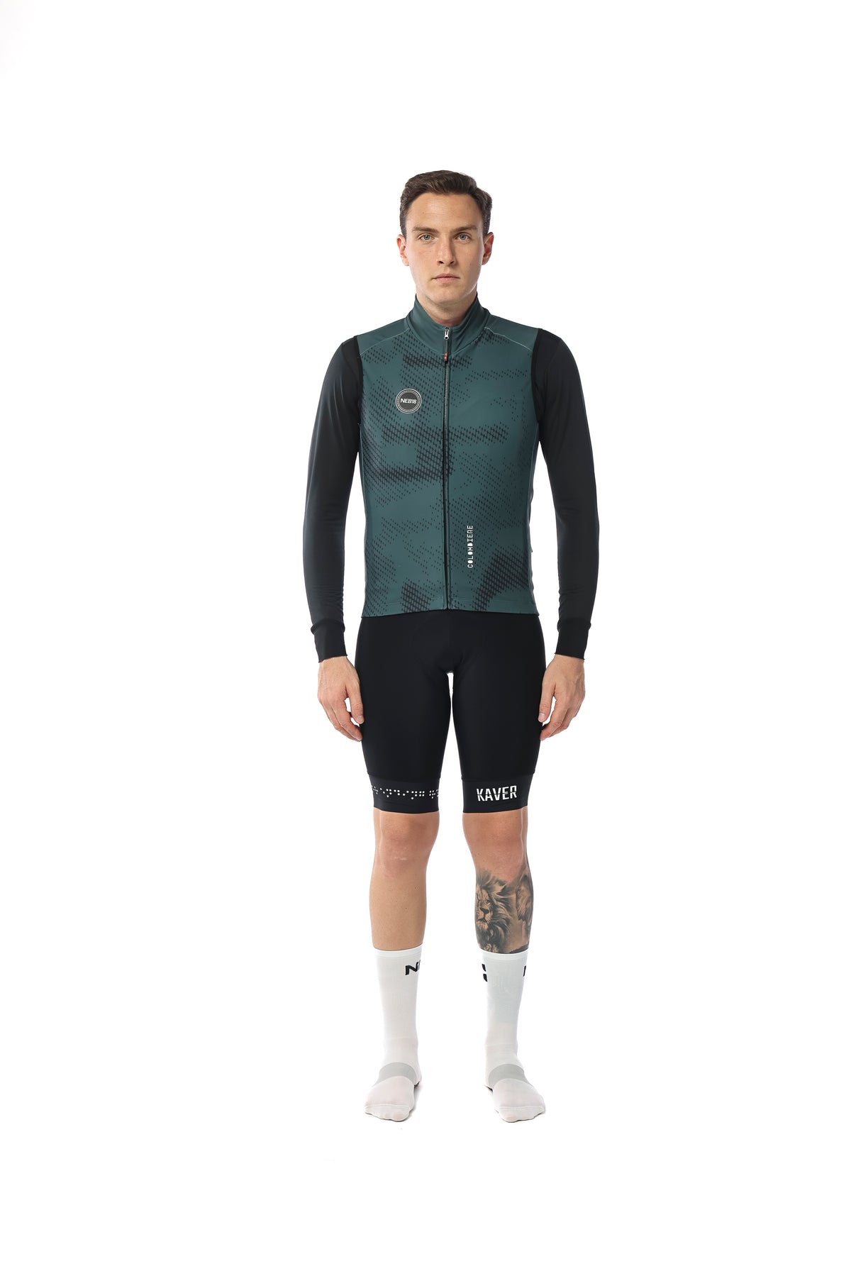 COLOMBIERE — GILET INVERNALE — VERDE