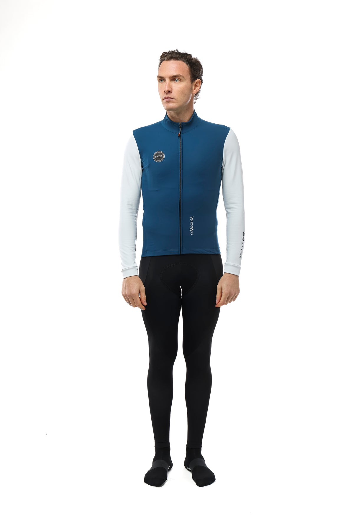 COVADONGA — MAGLIA MANICA LUNGA INVERNALE — PETROLEUM 2
