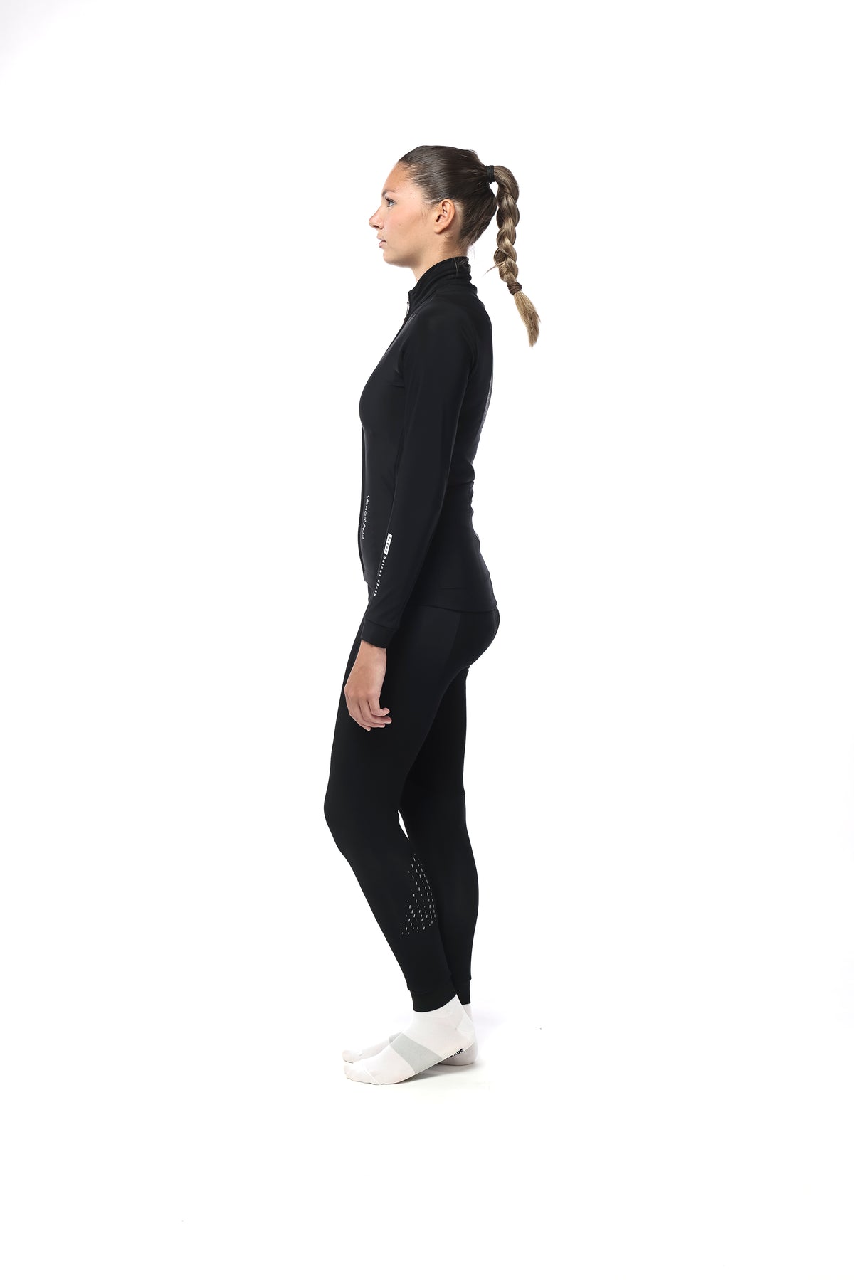 COVADONGA — MAGLIA MANICA LUNGA INVERNALE — BLACK 1