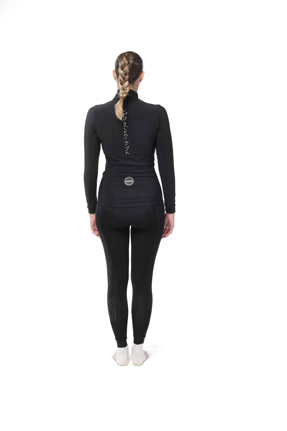 COVADONGA — MAGLIA MANICA LUNGA INVERNALE — BLACK 1