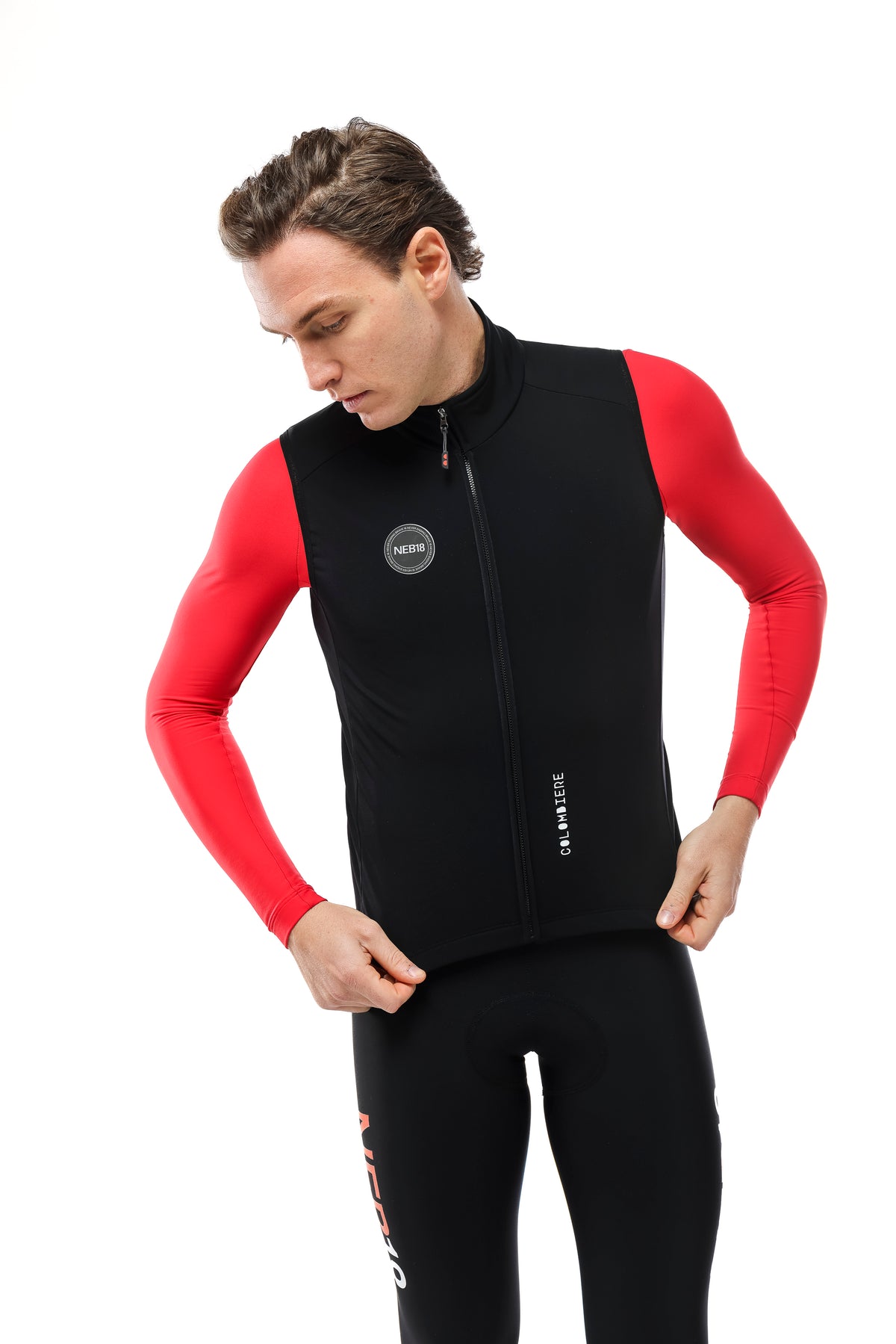 COLOMBIERE — GILET INVERNALE — NERO
