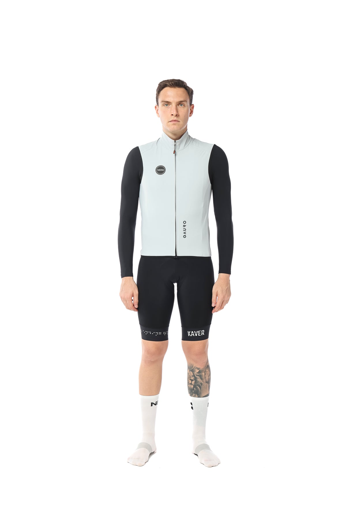 GAURO — GILET FOUR SEASON — GRIGIO