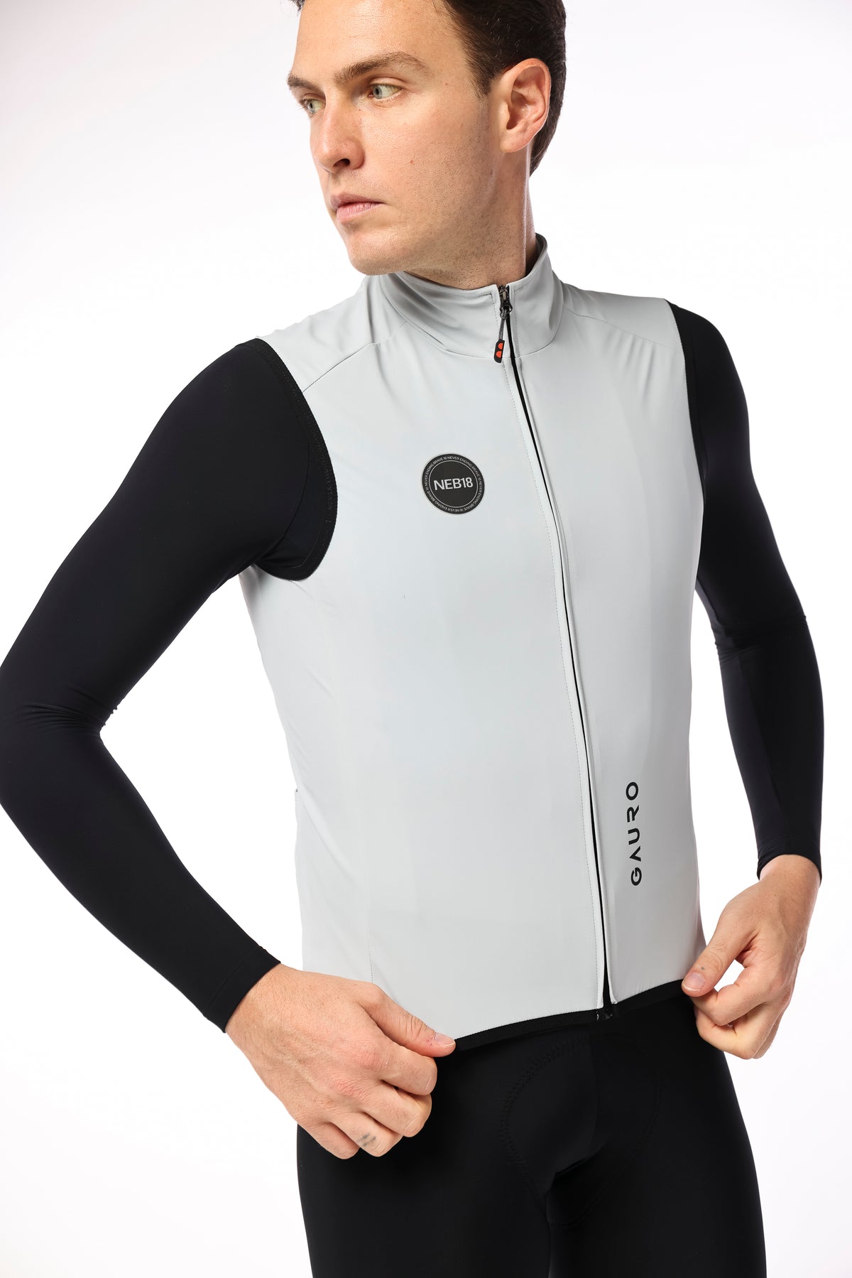 GAURO — GILET FOUR SEASON — GRIGIO