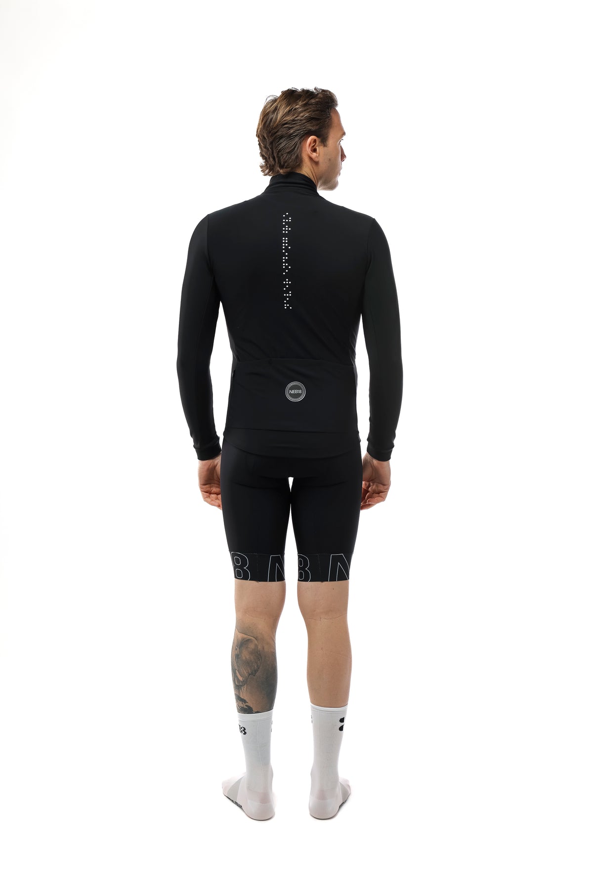 COVADONGA — MAGLIA MANICA LUNGA INVERNALE — BLACK 1