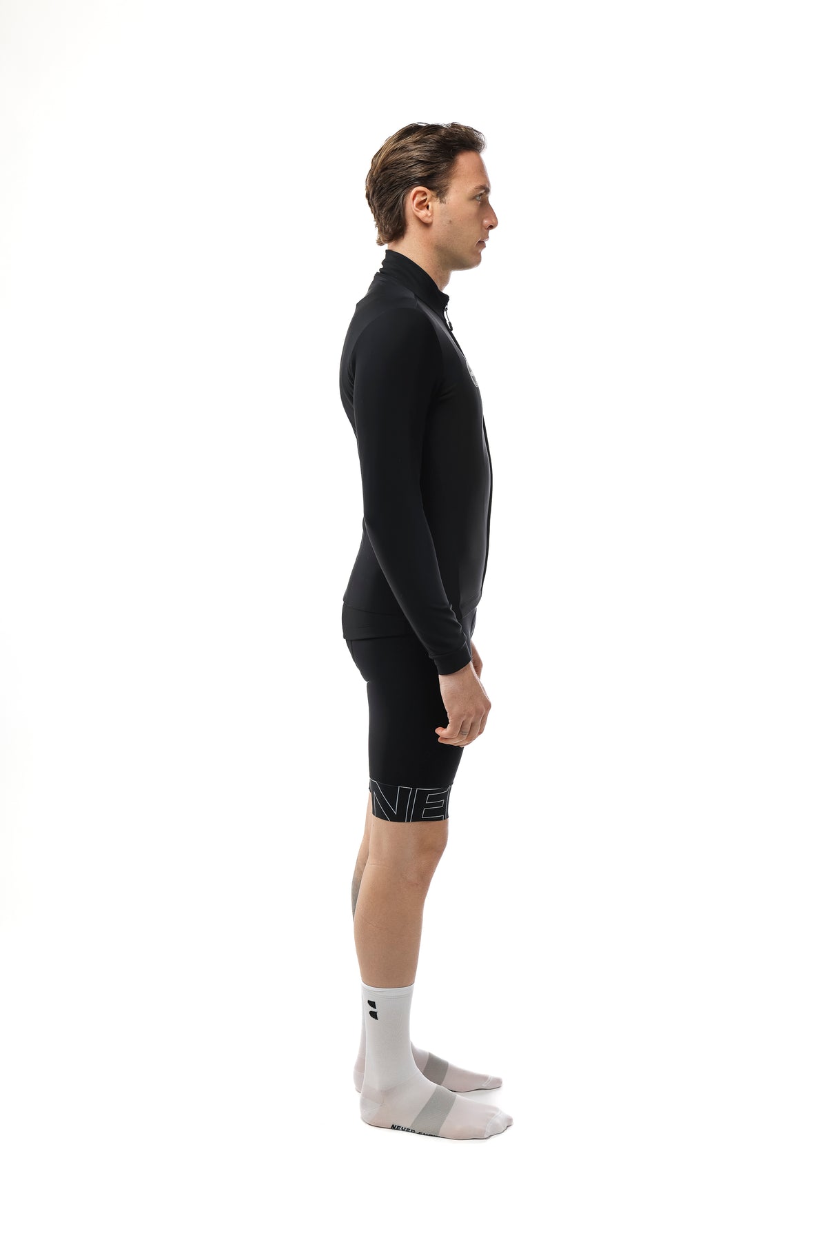 COVADONGA — MAGLIA MANICA LUNGA INVERNALE — BLACK 1