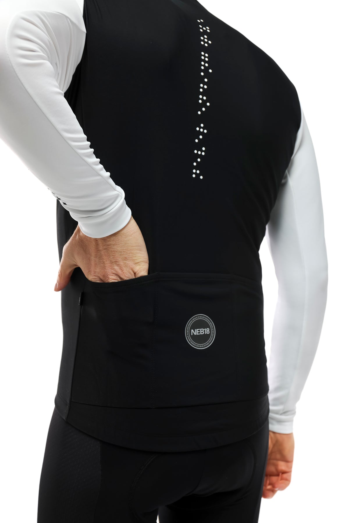 COVADONGA — MAGLIA MANICA LUNGA INVERNALE — BLACK 2